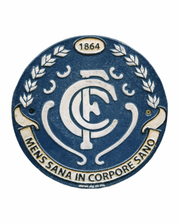 Carlton FC Cast Iron Sign