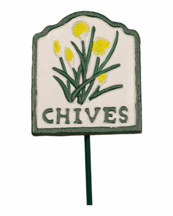 Cast Iron Chives Sign