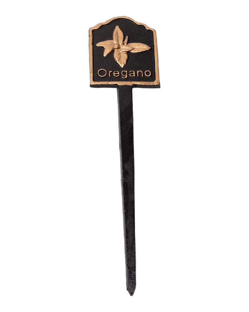 Cast Iron Oregano Sign