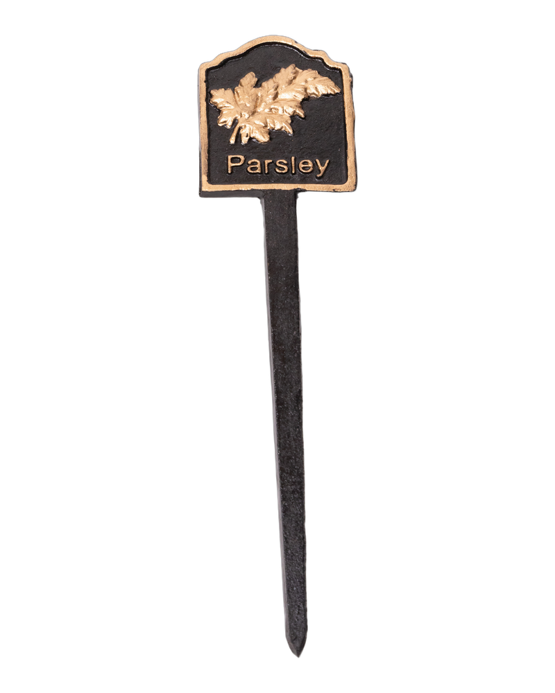 Cast Iron Parsley Sign