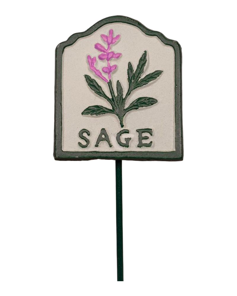 Cast Iron Sage Sign [3498]