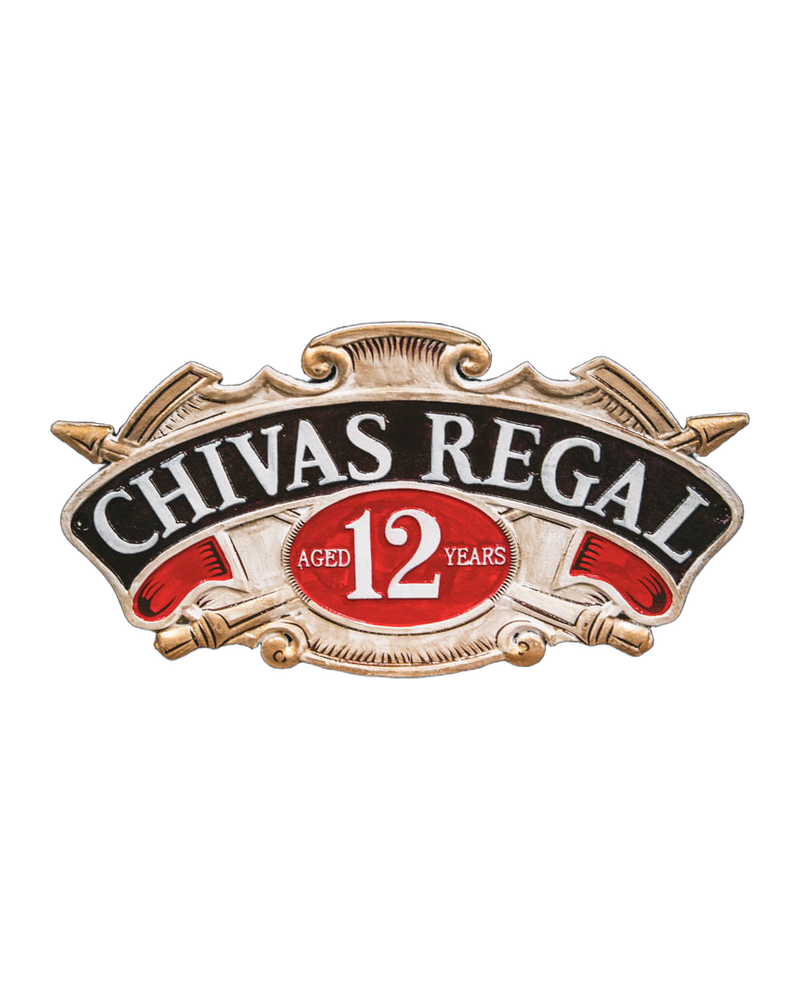 Chivas Regal Cast Iron Sign
