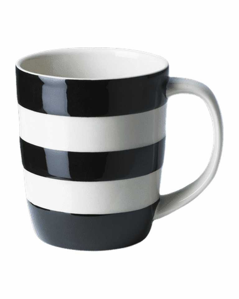 Cornishware Black 12oz Mug