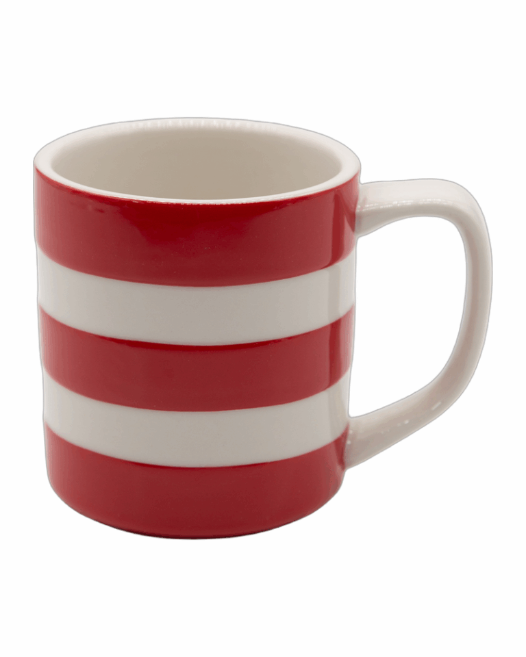 Cornishware Red 10oz Mug