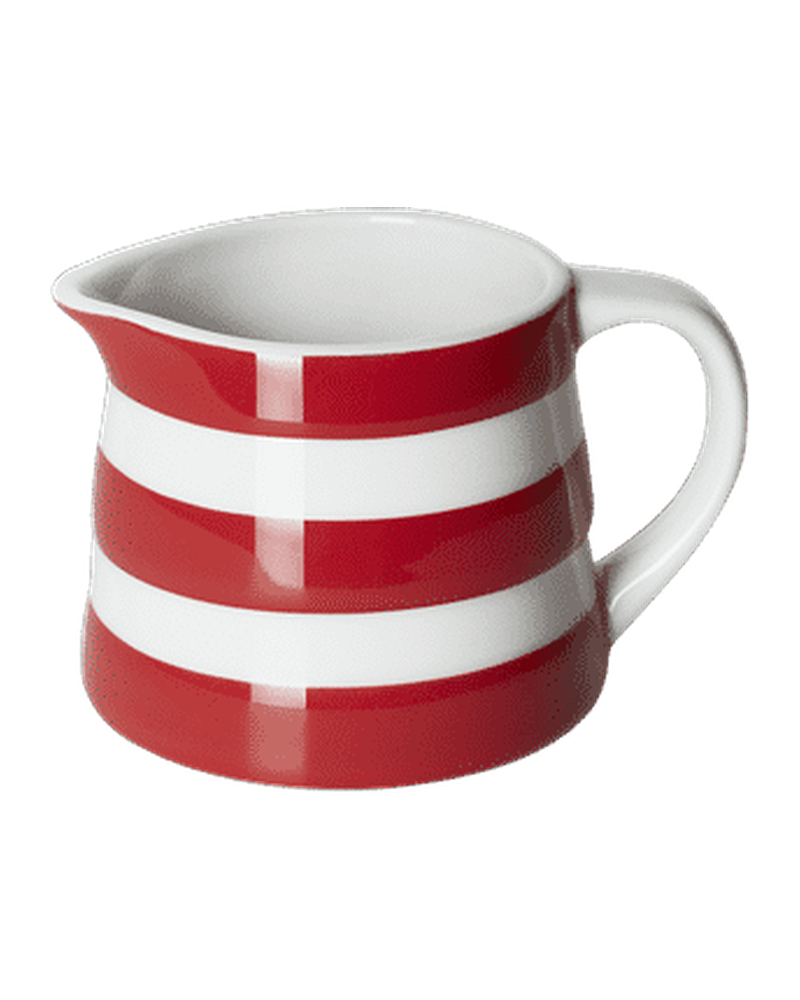 Cornishware Red 5oz Dreadnought Jug