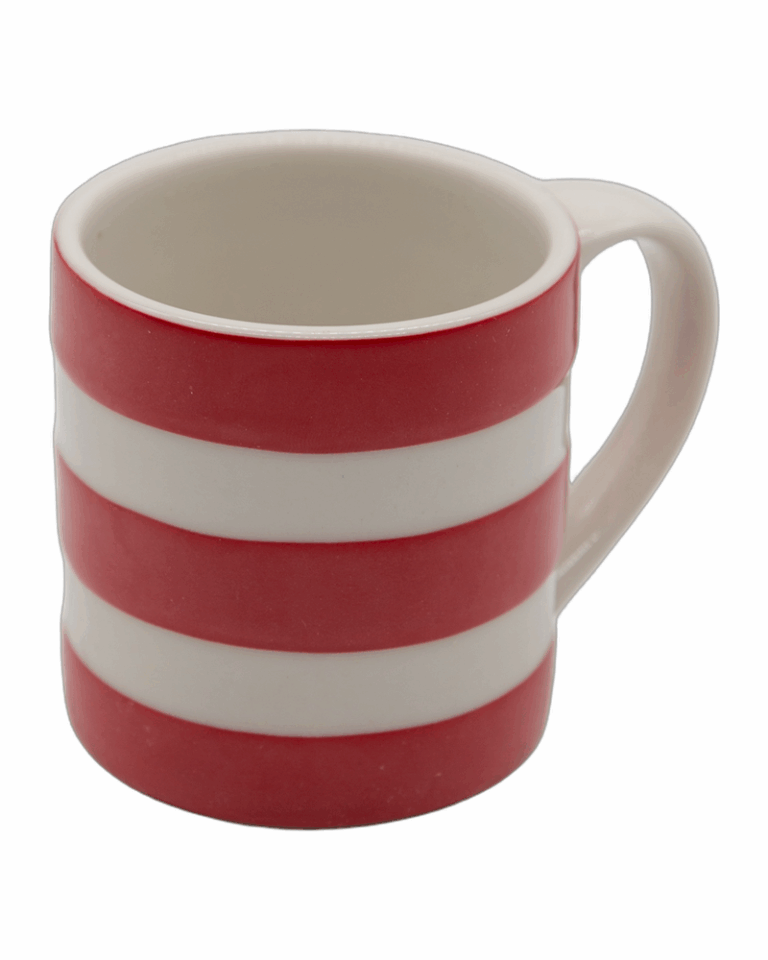 Cornishware Red 6oz Mug