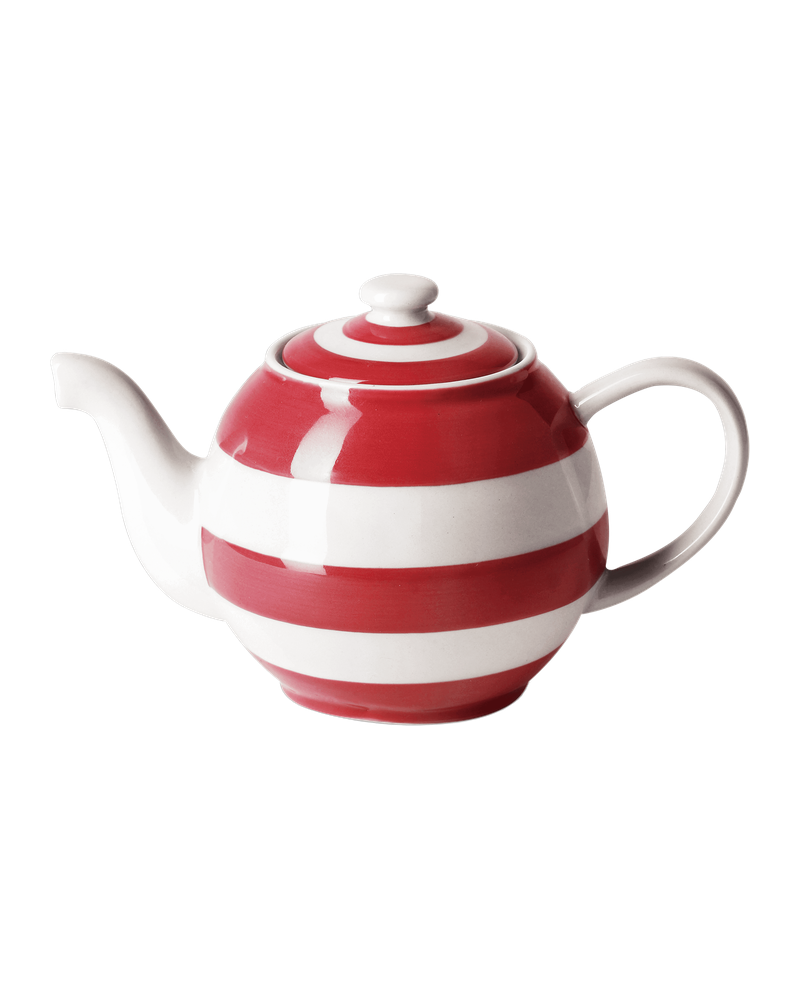 Cornishware Red Betty Teapot Small