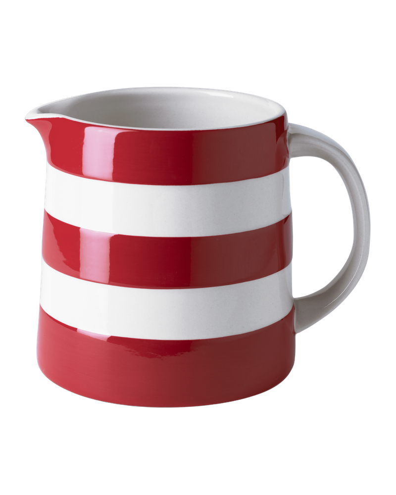 Cornishware Red Dreadnought Jug 20oz