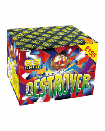 Destroyer 62 Shot Barrage by Diamond Fireworks