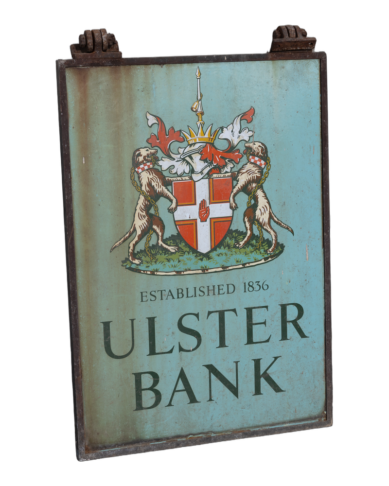 Double-sided Ulster Bank Sign