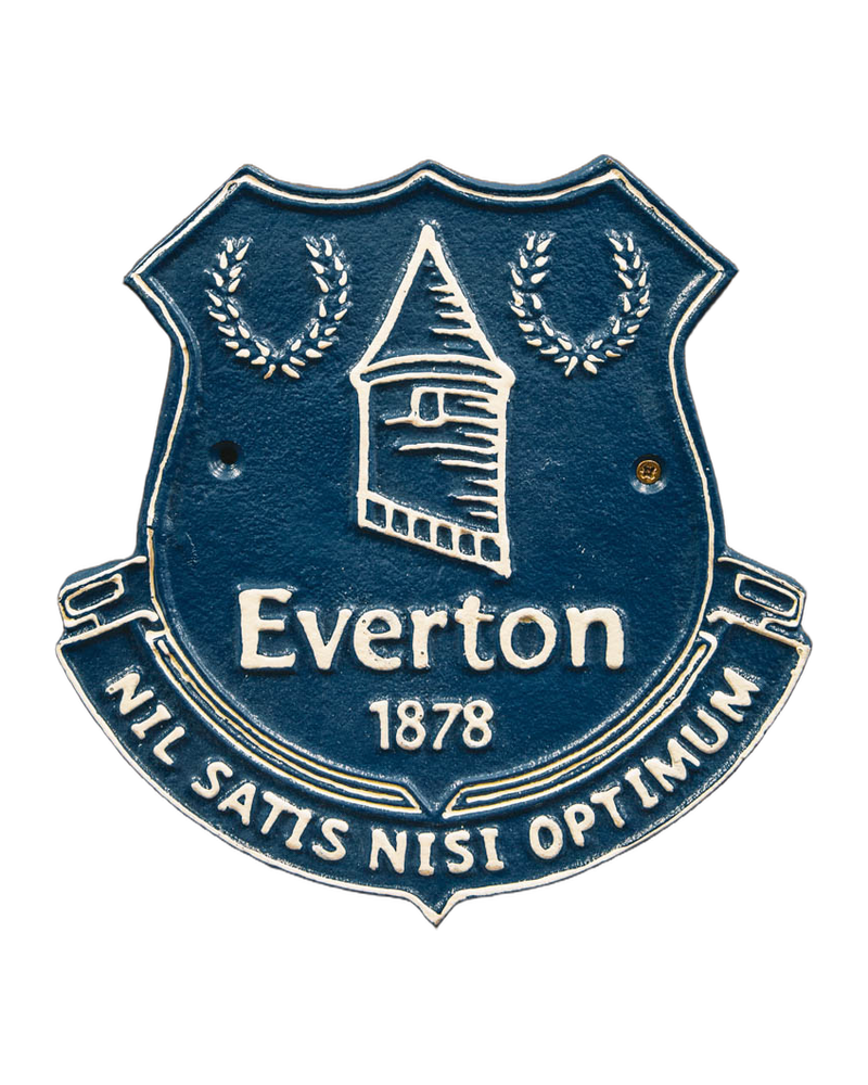 Everton FC Cast Iron Sign