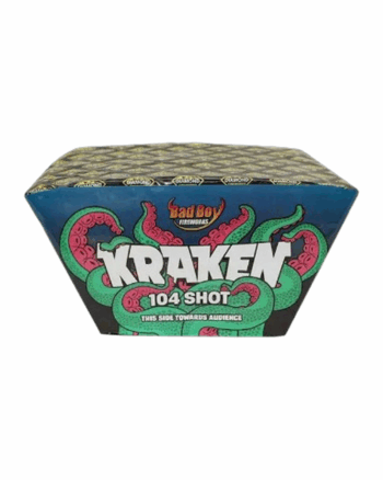 Kraken 104 Shot Barrage by Diamond Fireworks