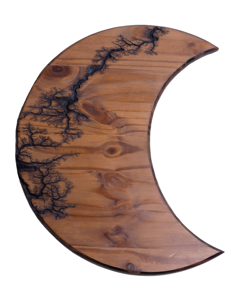 ‘Fractal Wooden Moon’ By The Lightning Shack