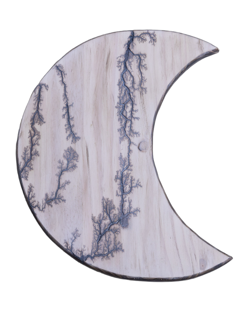‘Fractal Wooden Moon’ By The Lightning Shack