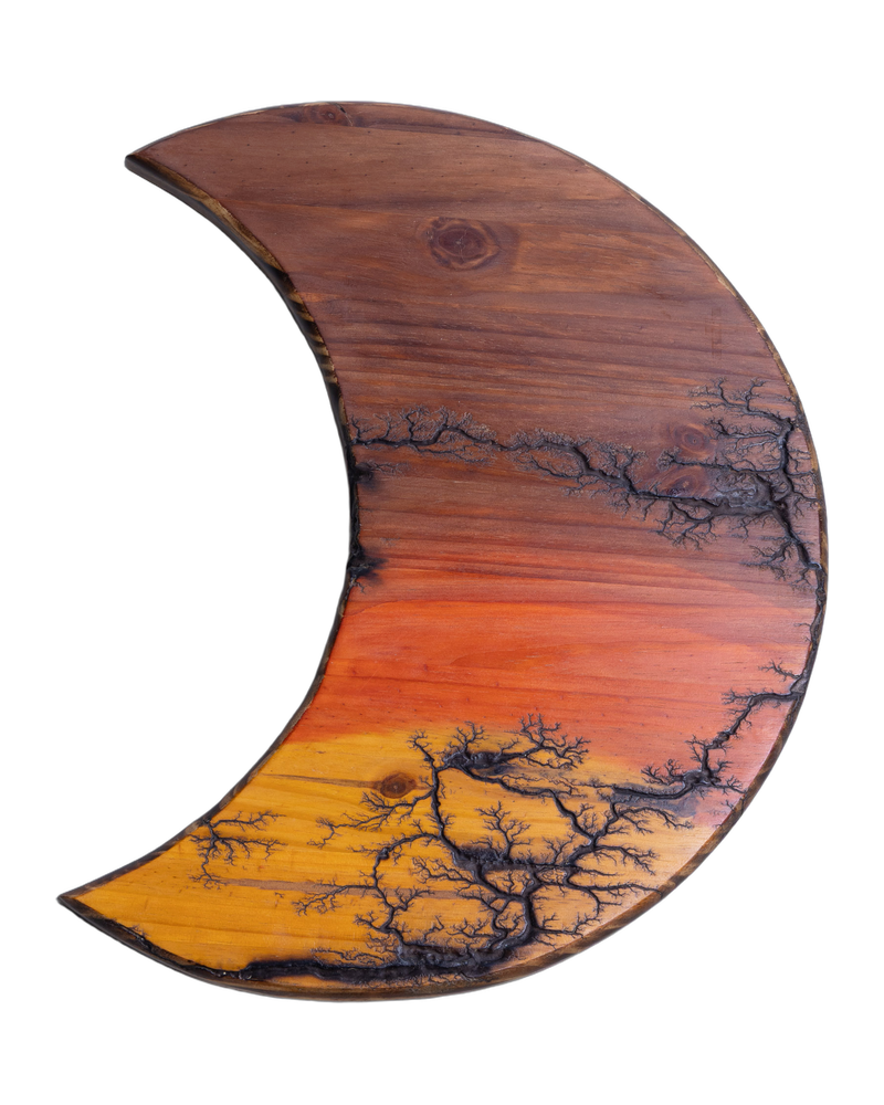 ‘Fractal Wooden Moon’ By The Lightning Shack