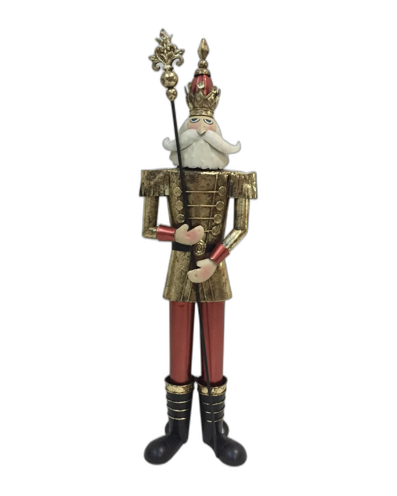 Gold and Red Nutcracker