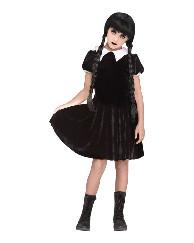 Gothic Girl Costume Dress (Medium)