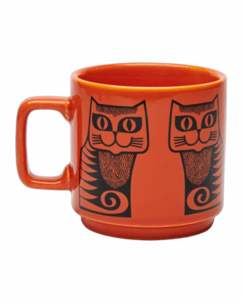Hornsea Mug - Cat Orange