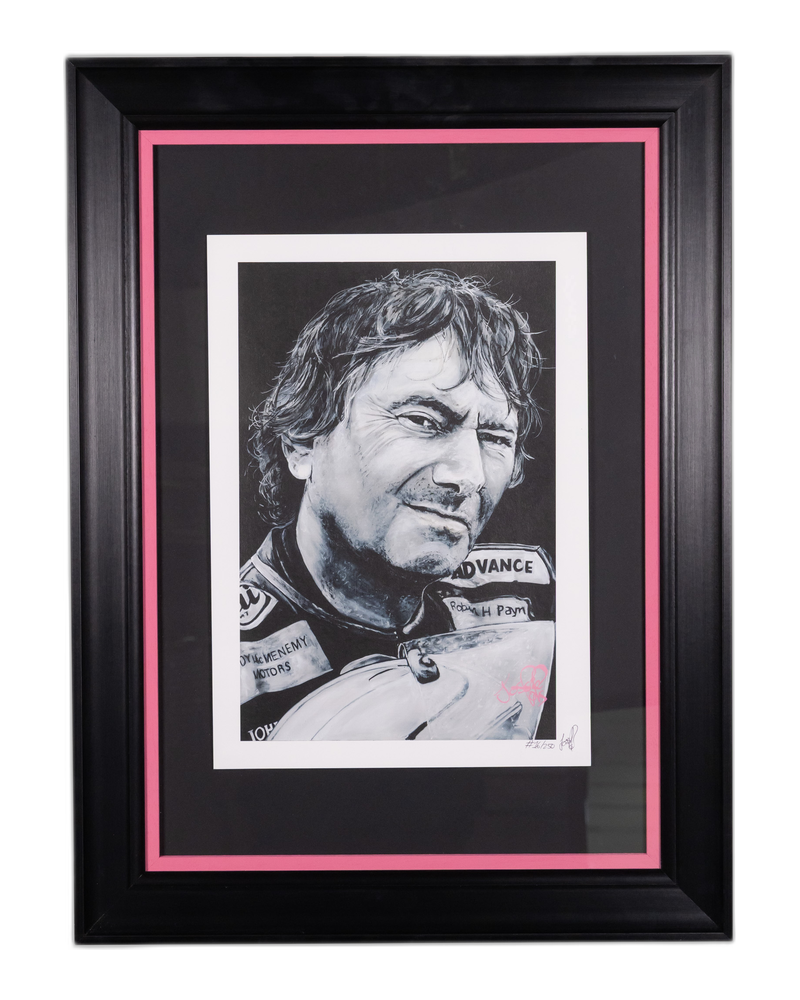 ‘JOEY’ Dunlop – Limited Edition Tribute Print by Jossie Pops