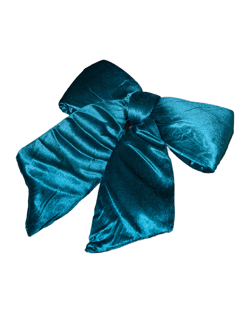 Large Plush Bow 48cm – Green