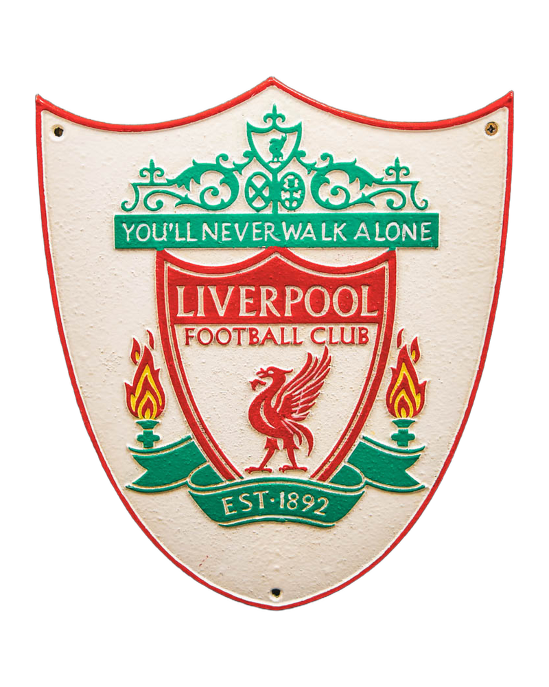 Liverpool FC Cast Iron Sign
