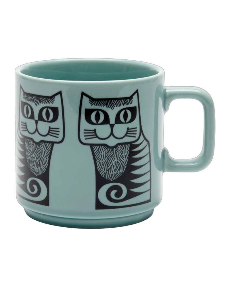 Hornsea Mug – Cat Teal