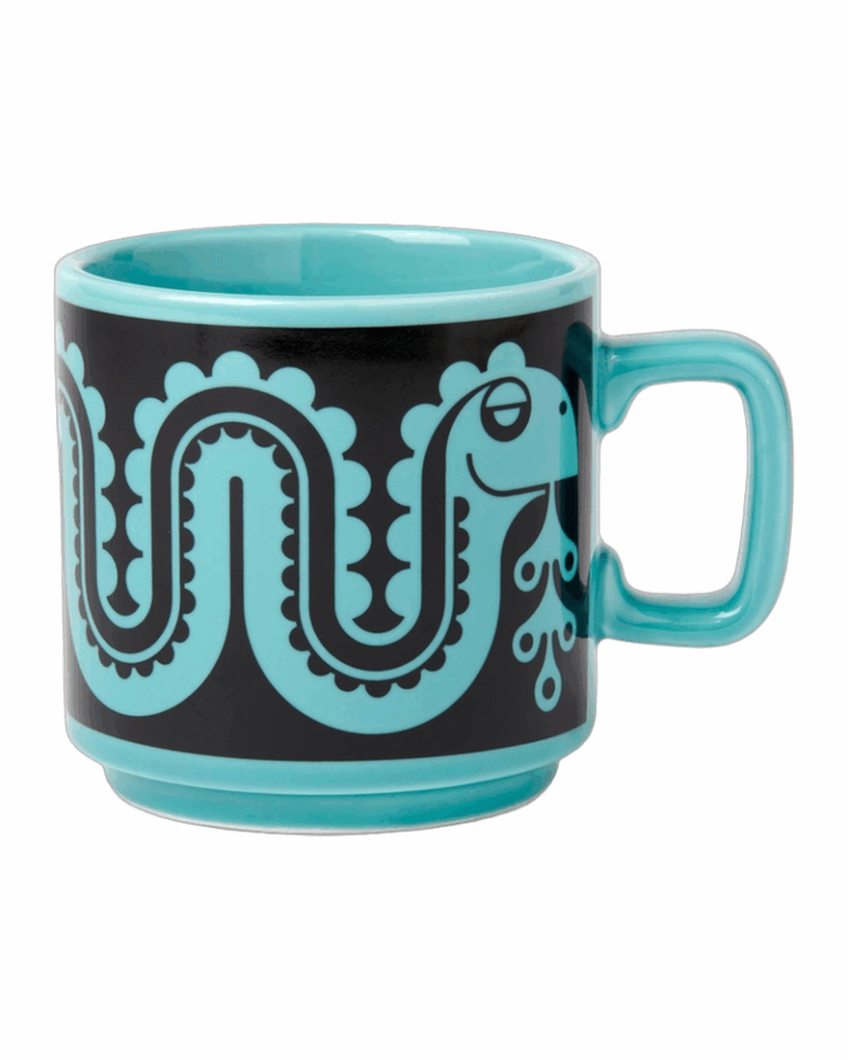 Hornsea Mug - Teal Nessie