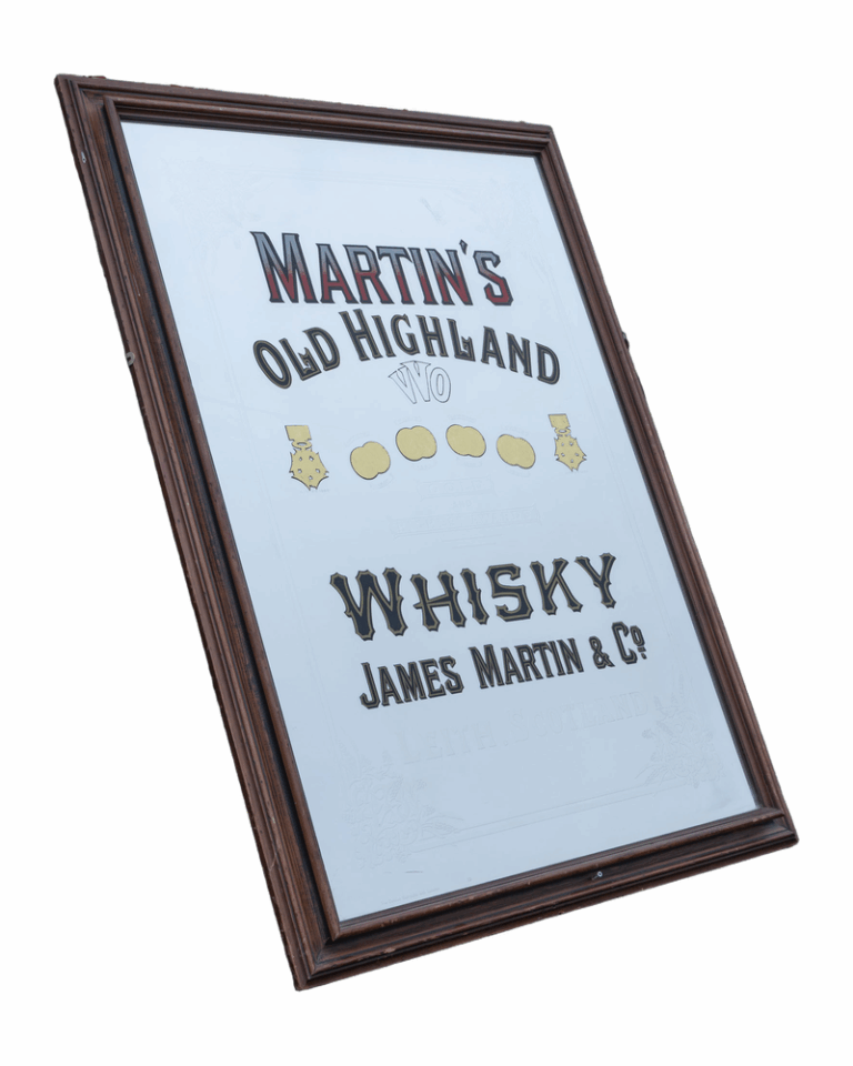 Martin's Old Highland Whisky Mirror
