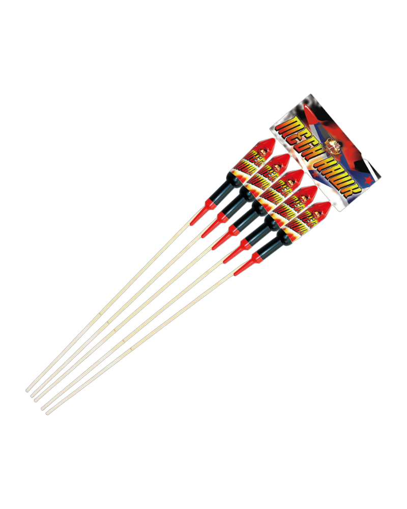 Mega Hawks 5 Rockets by Diamond Fireworks