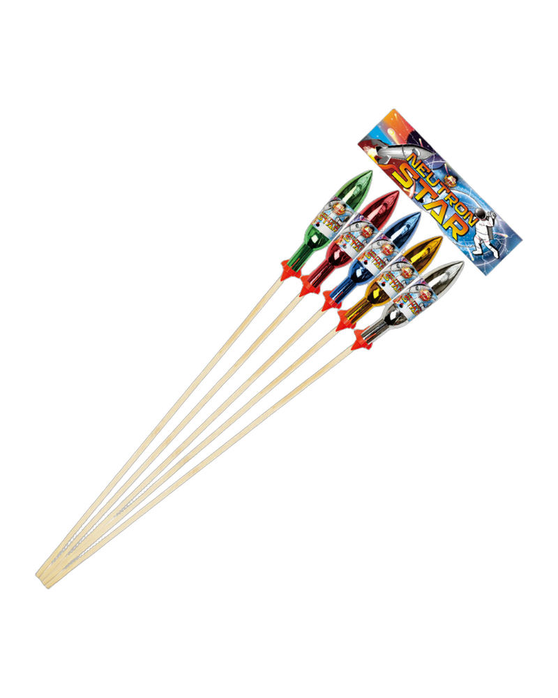 Neutron Star 5 Rockets by Diamond Fireworks