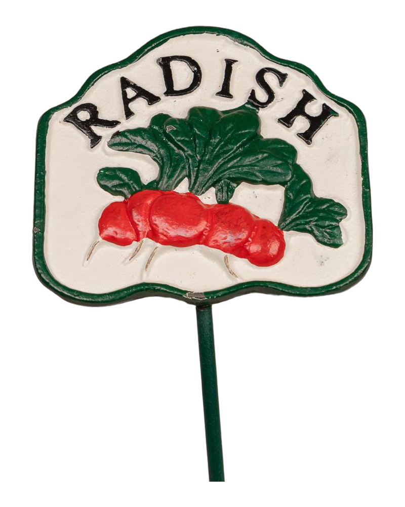Radish Garden Sign