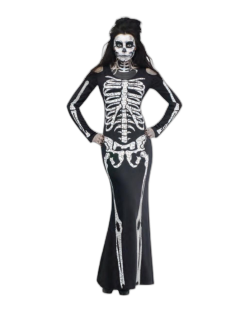 Skelelicious Adult Costume (S-M)