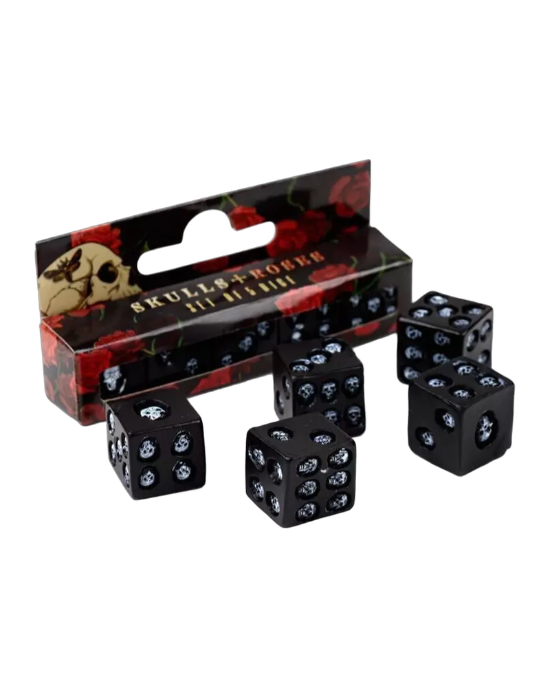 Skulls + Roses Dice