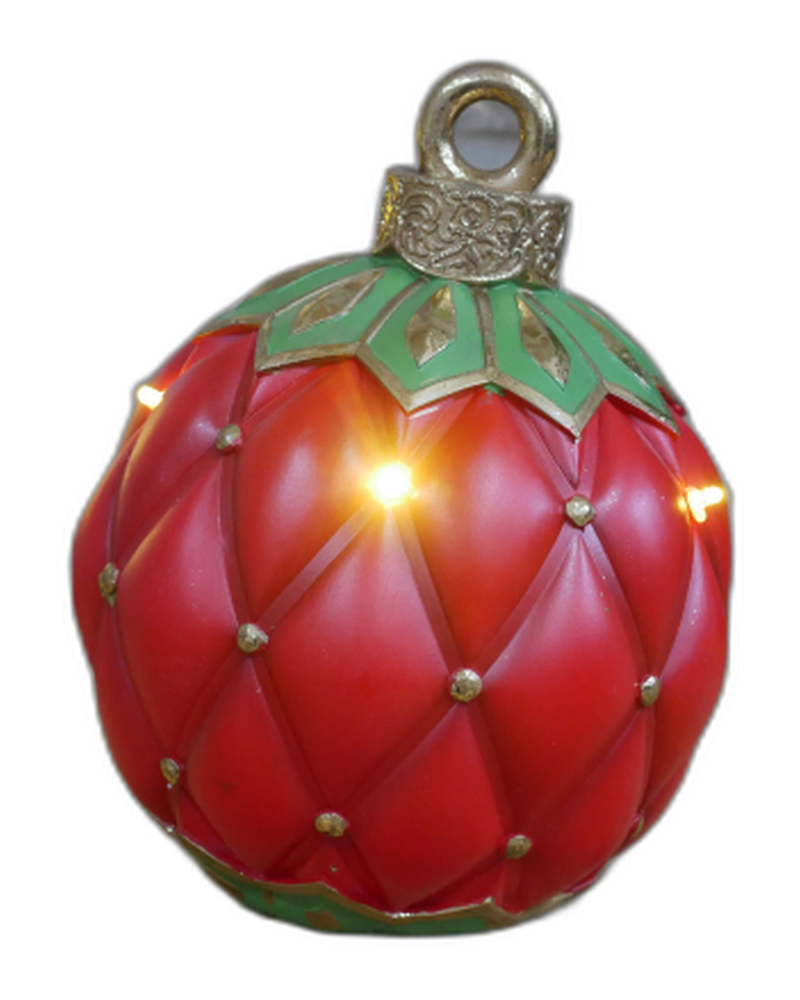 Small Light-up Christmas Bauble