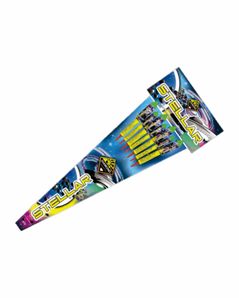 Stellar Rockets 7 Pack by Diamond Fireworks