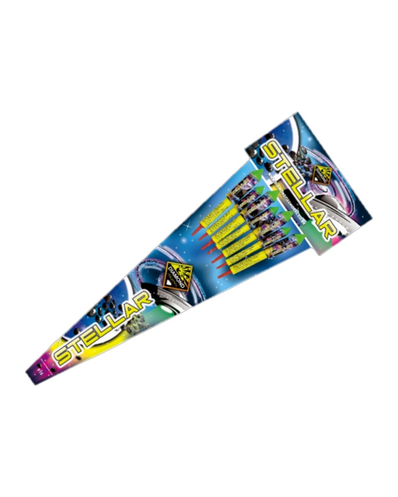 Stellar Rockets 7 Pack by Diamond Fireworks