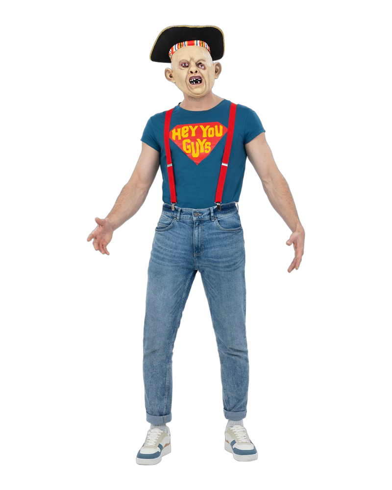 The Goonies Sloth Costume with Mask, Hat, Braces