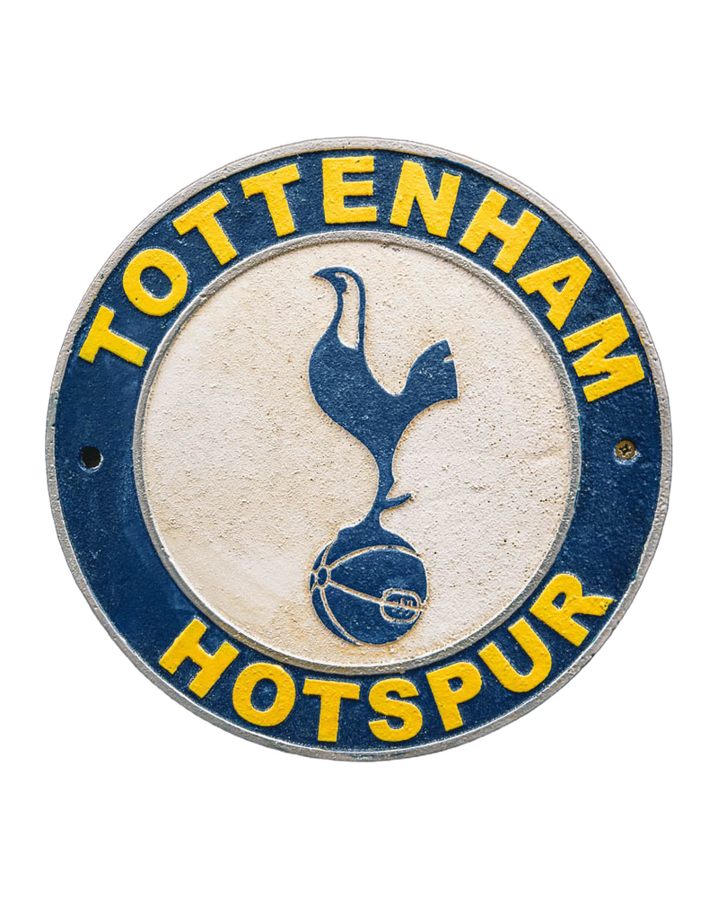 Tottenham Hotspur Cast Iron Sign