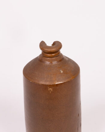 Vintage Stoneware Bottle with Spout