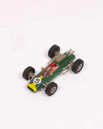 Vintage Lotus Metal Racing Car Number 5 with Details