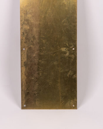 Vintage Brass Door Finger Plate