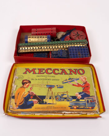 Vintage Meccano No. 5a Accessory Outfit with Instructions