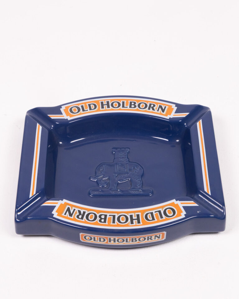 Old Holborn Ceramic Ashtray with Elephant Logo