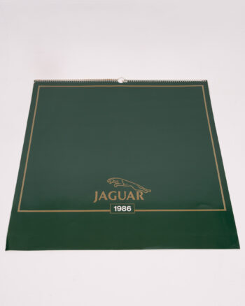 Vintage Jaguar 1986 Calendar with Car Images