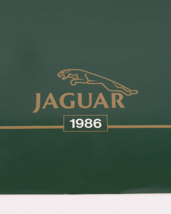 Vintage Jaguar 1986 Calendar with Car Images