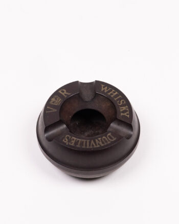 Alternative view of Vintage Dunville's VR Whisky Metal Ashtray with Branding