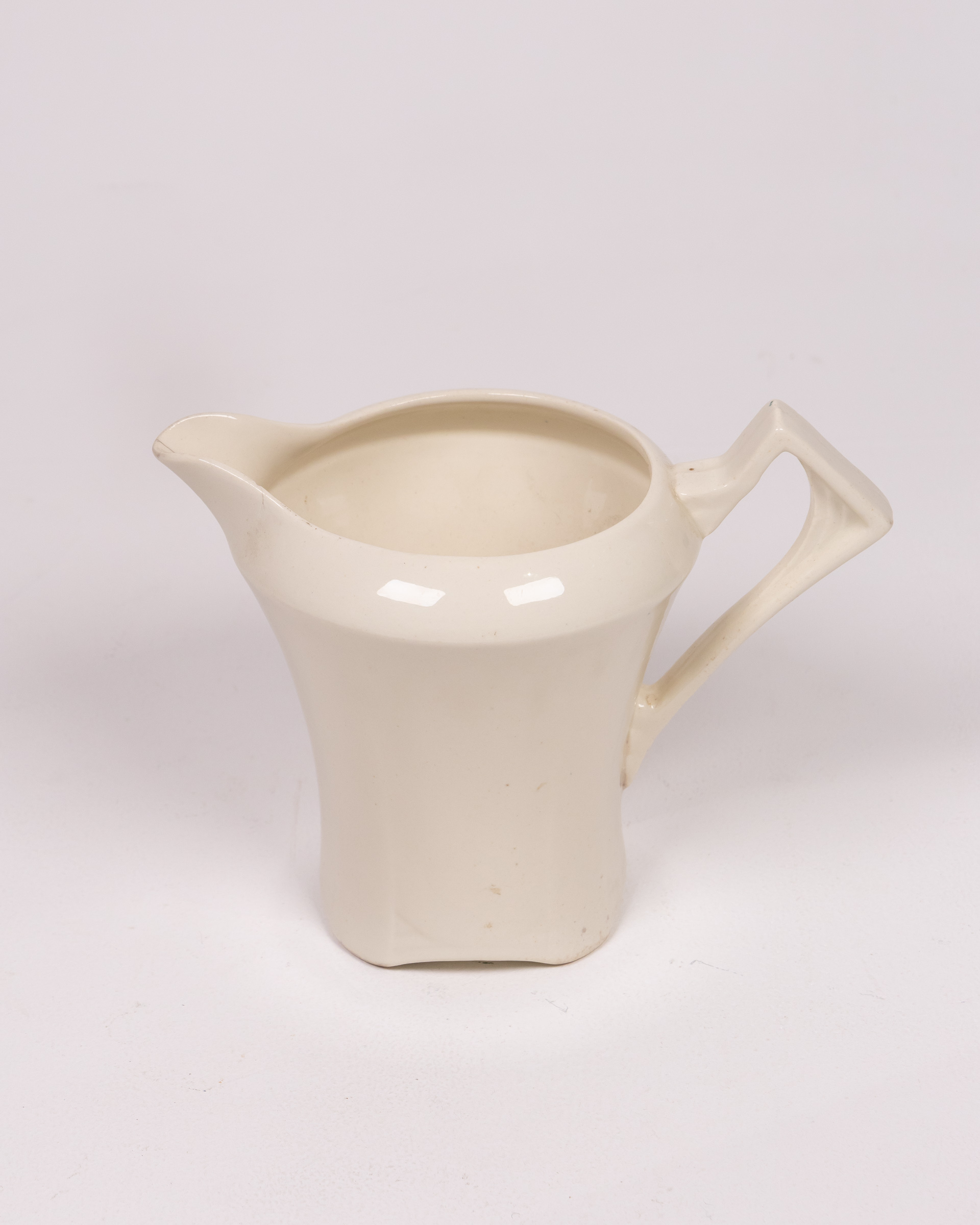Vintage Alfred Meakin Cream Ceramic Creamer with Handle