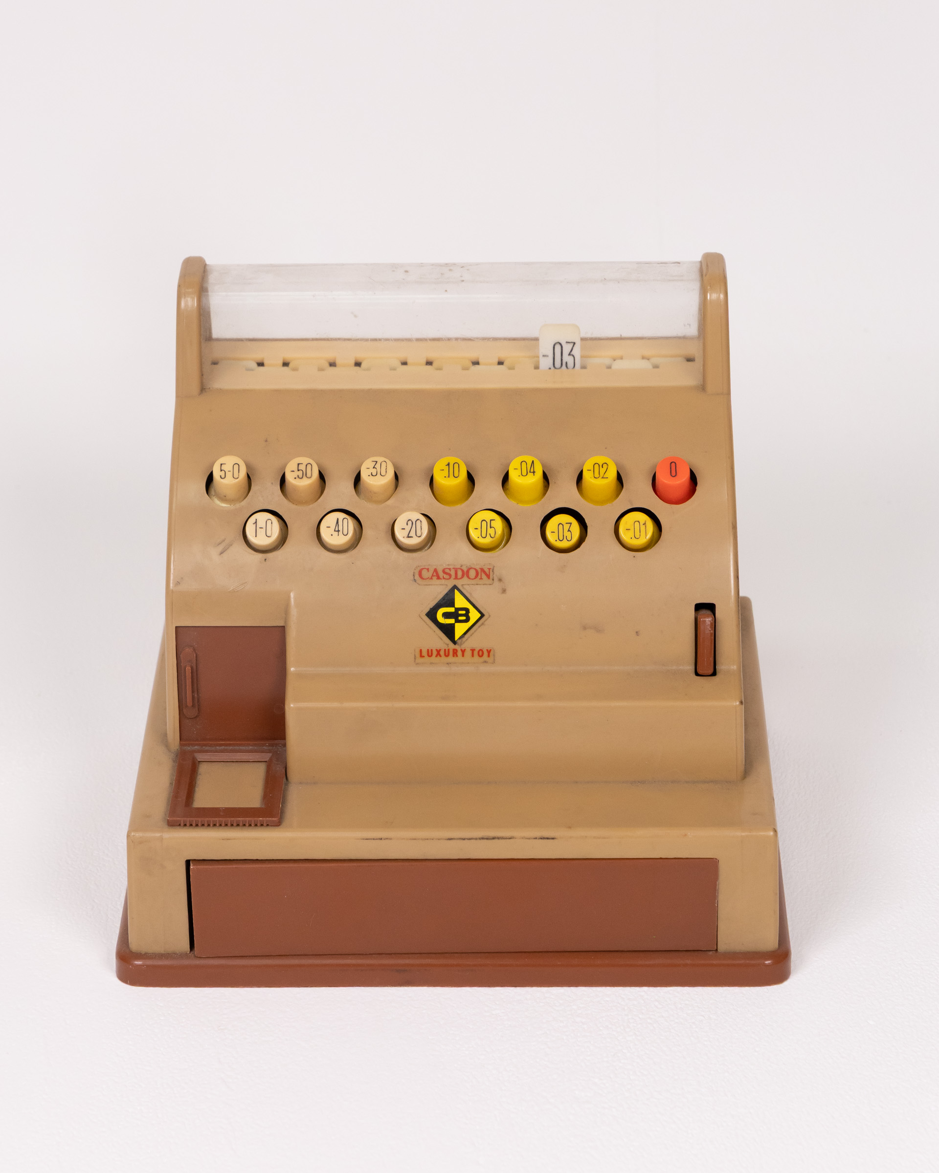 Casdon Luxury Toy Cash Register with Buttons