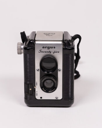 Vintage Argus Seventy-five Box Camera with Leather Case