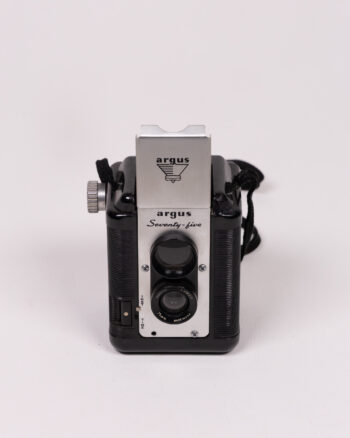 Vintage Argus Seventy-five Box Camera with Leather Case